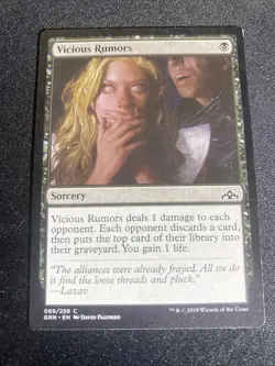 Vicious Rumors - Guilds of Ravnica - Regular x1 - Image 2