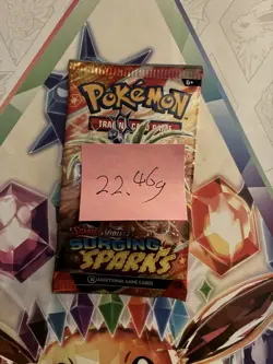 HEAVY! 22.46g Surging Sparks Pokemon TCG Booster Pack - Image 2