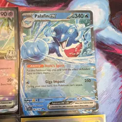 Pokemon EX Lot - Clefairy, Palafin, Toxicroak, Sinistcha-4 Cards- NM SHIPS FAST! - Image 3