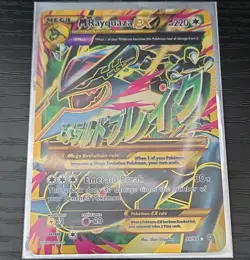 Pokemon TCG M Rayquaza EX 98/98 Ancient Origins Full Art Holo Lightly Played - Image 1