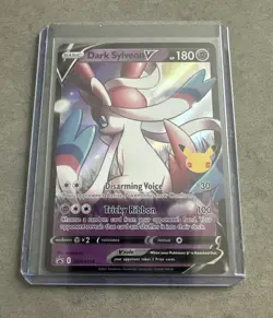 Dark Sylveon V SWSH134 Holo Promo Sword & Shield Promo Pokemon NM 134 - Image 3