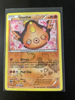 Stunfisk - RC12/RC25 - Pokemon Legendary Treasures Radiant Collection Card NM - Image 1
