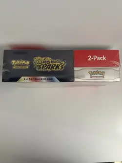 Pokemon TCG Surging Sparks ETB & Booster Bundle Costco 2-pack | Factory Sealed - Image 3