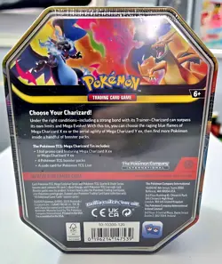 Pokemon Bundle Sealed TCG: S&V Surging Sparks Pcs - Charizard Y-4 Booster Tin - Image 5