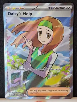 Daisy's Help Scarlet & Violet 151 - 195/165 Ultra Rare NM Pokemon TCG (Crease) - Image 2