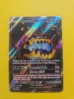 Pokemon TCG Guzzlord GX Crimson Invasion 105/111 Holo Full Art Ultra Rare - Image 1