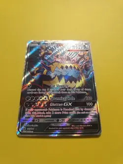 Pokemon TCG Guzzlord GX Crimson Invasion 105/111 Holo Full Art Ultra Rare - Image 2