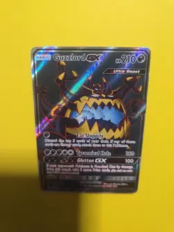 Pokemon TCG Guzzlord GX Crimson Invasion 105/111 Holo Full Art Ultra Rare - Image 3