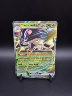 Pokemon TCG Toedscruel ex Scarlet & Violet: Paldean Fates 005/091 Holo - Image 1