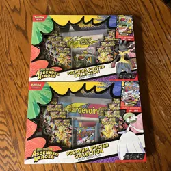 Pokemon Ascended Heroes Premium Poster Collection Set of 2! Factory Sealed - Image 1