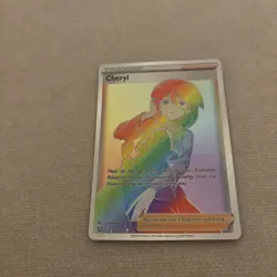 Pokemon TCG Cheryl 173/163 Battle Styles Rainbow Secret Rare Near Mint - Image 1
