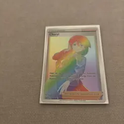 Pokemon TCG Cheryl 173/163 Battle Styles Rainbow Secret Rare Near Mint - Image 3