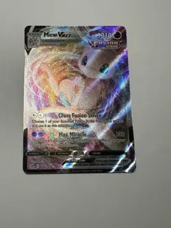 Mew VMAX 114/264 Fusion Strike Nm Pokemon TCG Ultra Rare Holo - Image 1