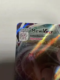 Mew VMAX 114/264 Fusion Strike Nm Pokemon TCG Ultra Rare Holo - Image 2