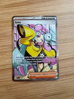 Iono 254/193 Pokemon TCG Paldea Evolved Holo Ultra Rare Full Art - Image 1