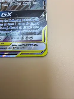 Pokemon TCG Trevenant Dusknoir GX SM217 Black Star Promo Sun Moon Holo Tag Team - Image 2
