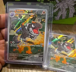 Pokemon - Tyrunt 070 Pokemon Center Stamp Black Star Promo And Black Star Promo - Image 4