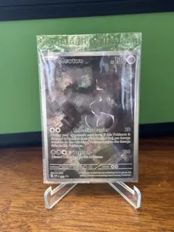 MewTwo SVP 052 Pokemon Scarlet & Violet 151 Black Star Sealed Promo - Image 1