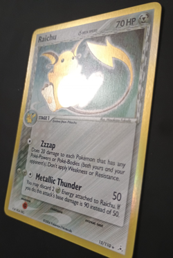 Pokemon TCG Raichu Delta Species 15/110 Holon Phantoms Reverse Holo Rare 2006 LP - Image 2