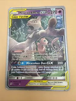 Mewtwo & Mew GX 71/236 Tag Team Pokemon 2019 World Championships - Image 1