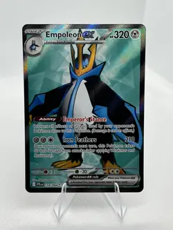 Pokemon TCG Phantasmal Flames #114/094 Empoleon ex Ultra Rare A34 - Image 1