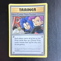 Pokemon Here Comes Team Rocket! Trainer-Supporter Evolutions 113/108 Uncommon - Image 1