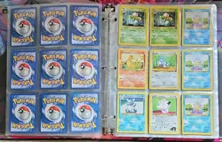 Vintage Pokemon Binder WOTC Base, Base 2, Fossil, Jungle, Gym Hero, Rocket 250+ - Image 3