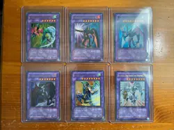 Yugioh - Elemental HERO Flame Wingman, Aqua Neos, Dark Neos, TLM, POTD, EEN - NM - Image 1