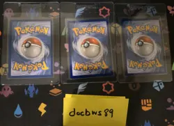 Pokemon Card Flareon Jolteon Vaporeon V Sword & Shield Promo Cards Holo - Image 3