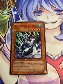 MOBIUS THE FROST MONARCH SUPER RARE SPANISH SOD-EN022 SP022 LIGHT PLAY YUGIOH - Image 1