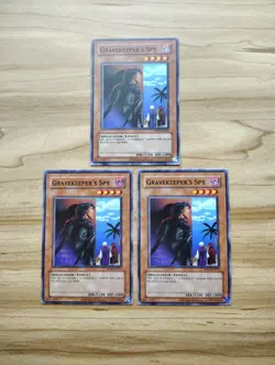 Yu-Gi-Oh! - Gravekeeper's Spy 3X - Complete Playset - RP02-EN075 - Image 2