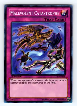 Yugioh Malevolent Catastrophe LCYW-EN148 1st Super Rare - NM 💎 - Image 1