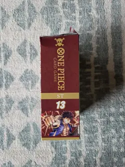 One Piece TCG English Three Brothers Ultra Starter Deck ST-13 Sealed Damaged Box - Image 2