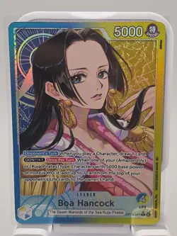 Boa Hancock OP14-041 Leader Foil Card - One Piece CCG Alternate Art 2025 - Image 1
