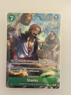 One Piece The Azure Sea’s Seven Shanks OP14-027 Alternate Alt Art Rare NM - Image 1