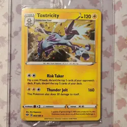 Sealed Toxtricity 063/189 NM Cosmos Holo Promo 2020 Pokemon SWSH Darkness Ablaze - Image 2