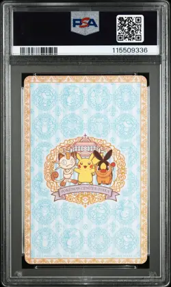 POP8 Pokemon PSA10 Pikachu Osaka Clubs Poker Japan Card - Image 2