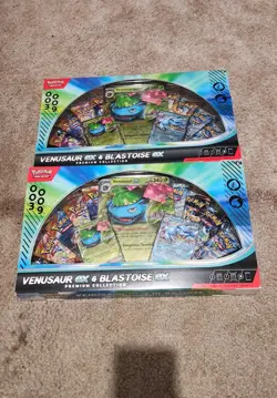 Pokemon Venusaur And Blastoise 2x Ex Premium Collection Box | IN HAND Ships Now - Image 1