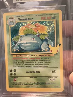 Venusaur 2021 Celebrations #15 Beckett Mint 9 BGS Pokemon Holo Classic Psa - Image 3