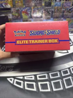 Pokemon TCG Zacian Sword and Shield ETB Elite Trainer Box New Factory Sealed - Image 2