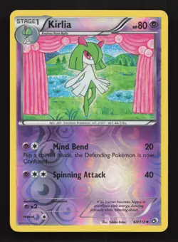 Kirlia - 60/113 - Uncommon - Reverse Holo - Pokemon Legendary Treasures - Image 1