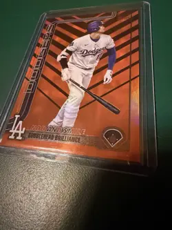 2025 Topps Update Series Shohei Ohtani #US84 Orange Foil - Image 1
