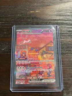 Mew ex SVP 053 Pokemon TCG Scarlet Violet 151 Black Star Promo - Image 1