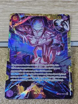 One Piece | Enel | OP15-118 | Secret Rare (SEC) | NM Adventure on Kami’s Island - Image 1