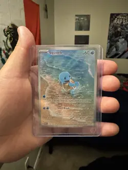Pokemon Squirtle 170/165 Scarlet & Violet 151 Illustration Rare Holo - Image 1