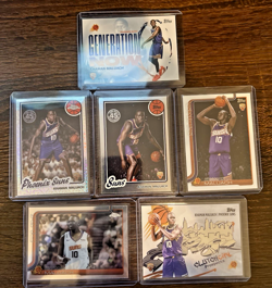 2025-26 Topps Basketball Khaman Maluach 6 Card Rookie Lot chrome, base & Insert - Image 1