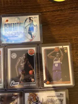 2025-26 Topps Basketball Khaman Maluach 6 Card Rookie Lot chrome, base & Insert - Image 3