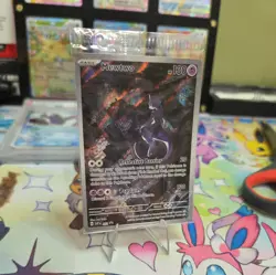 2023 Pokemon Scarlet & Violet Black Star Promo 52 Mewtwo Full Art 151 UPC PSA 9 - Image 1