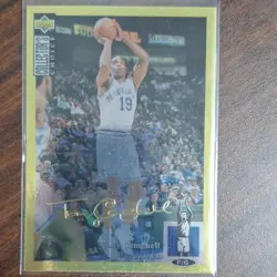 Upper Deck 1994-95 Collector's Choice Gold Signature Tony Campbell #19 - Image 1