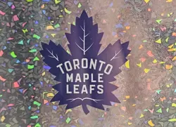 25-26 Topps Stickers Toronto Maple Leafs Foil Team Logo - Image 1